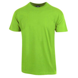 Limegrøn basic t-shirt