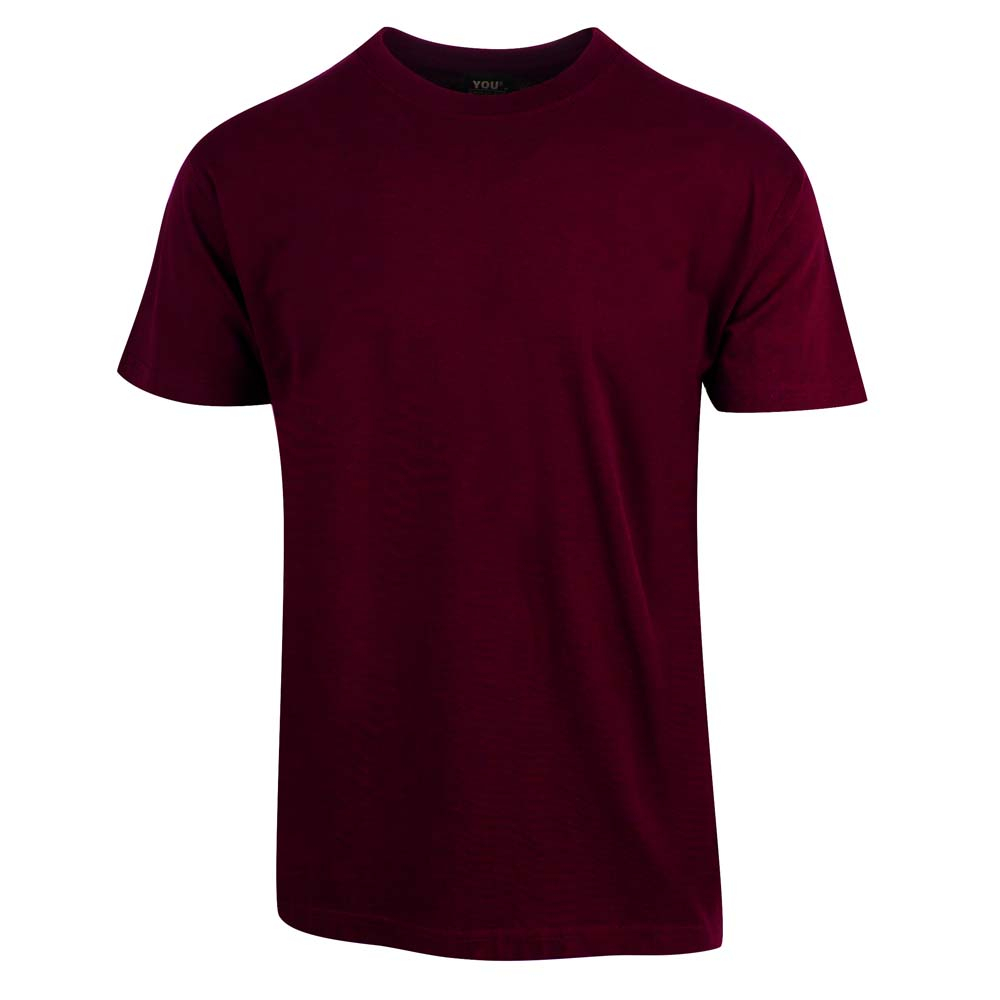 Vinrød t-shirt