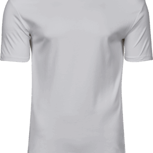 Hvid Tee Jays T-Shirt med rund halsudskæring - Interlock - Herre-0