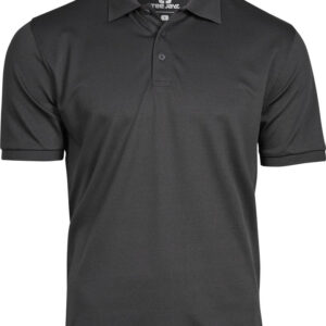 Mørkegrå polo til herrer. Club polo