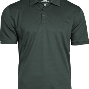 Mørkegrøn polo til herrer. Club polo