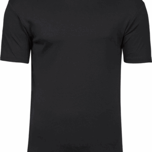 Sort t-shirt set forfra