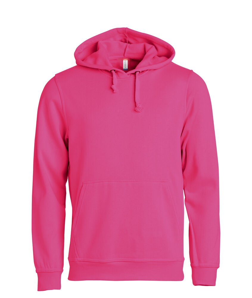 Clique hættetrøje - pink-0