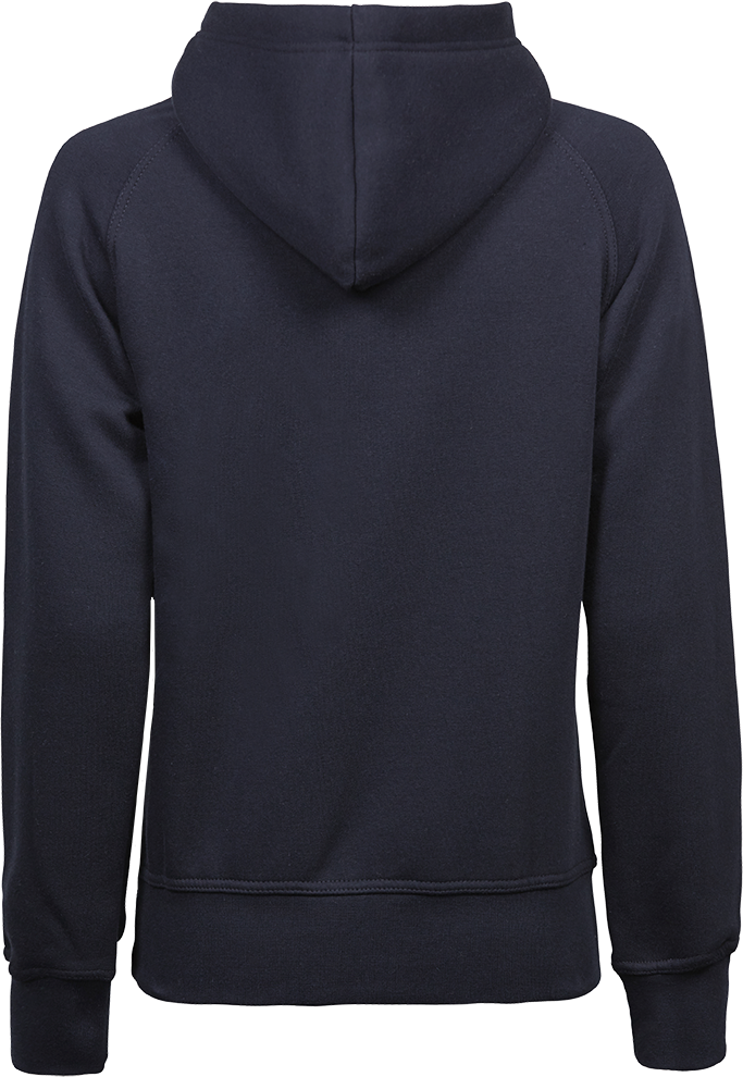 Hoodie med hætte set bagfra