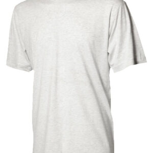 Lysegrå basic t-shirt -0