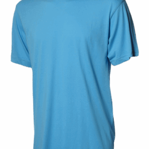Lyseblå basic t-shirt -0