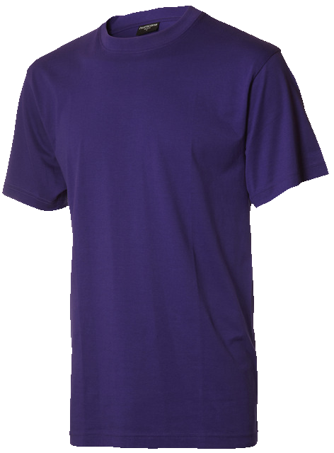 lilla t-shirt set forfra