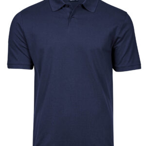 Men's heavy polo pique - navy-0