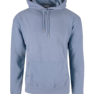 Hættesweatshirt Lyseblå-0