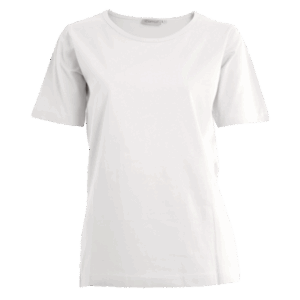 Hvid t-shirt Dame-0