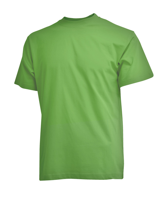 limegrøn t-shirt