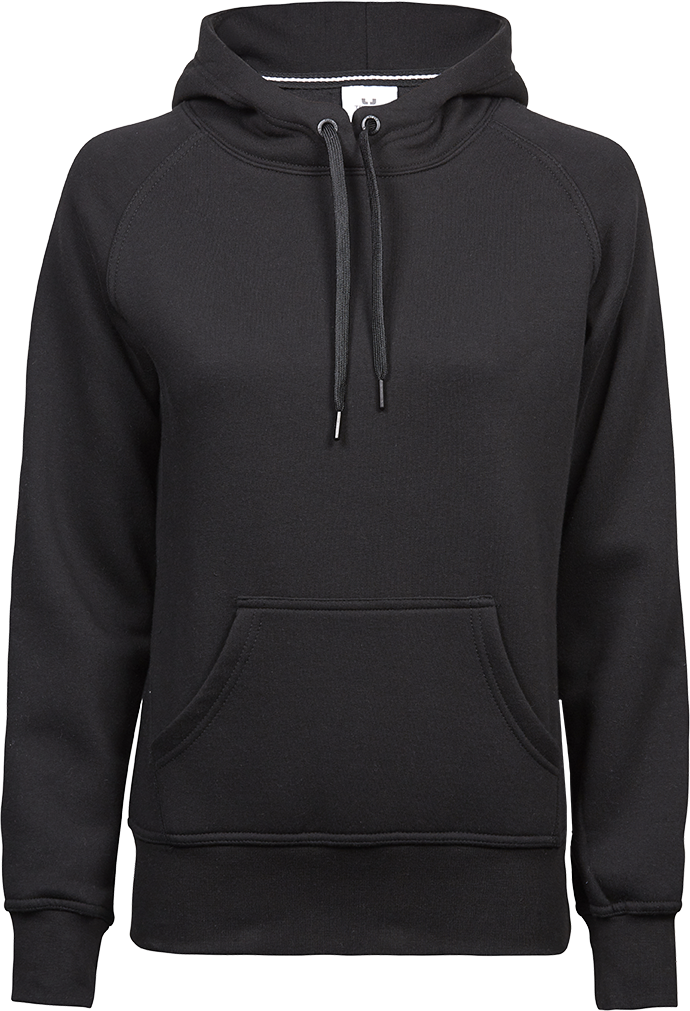 Sort hoodie til kvinder-0