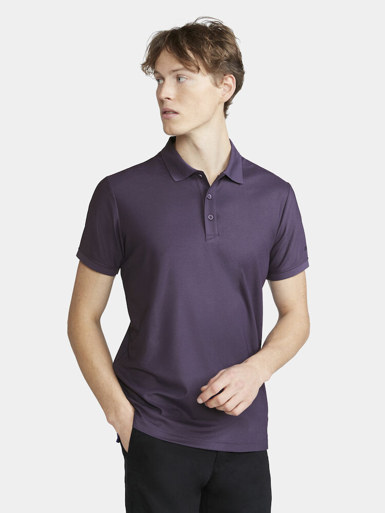 poloshirt op model set forfra