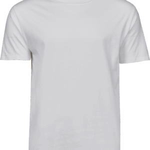 Raw-edge tee hvid herre-0