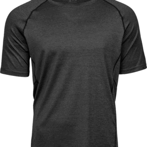 CoolDry t-shirt - black melange-0