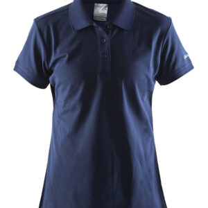 Navy classic Craft dame polo -0