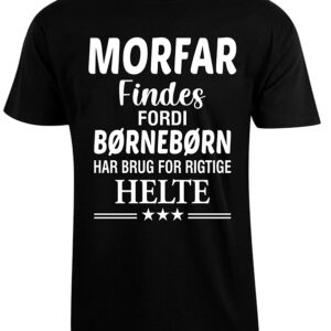 Morfar findes - sort-0
