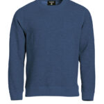 Classic unisex crewneck - Blue melange-0