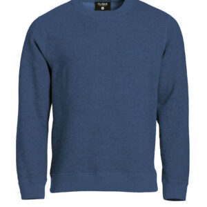 Classic unisex crewneck - Blue melange-0