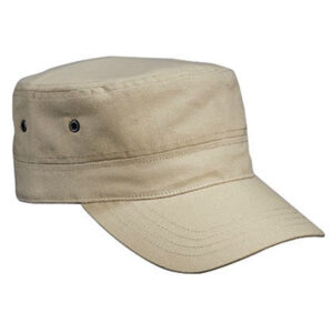 Khaki military cap -0