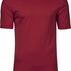 Deep red Tee Jays T-Shirt med rund halsudskæring - Interlock - Herre-0