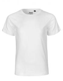 Neutral T-shirt børn hvid -0